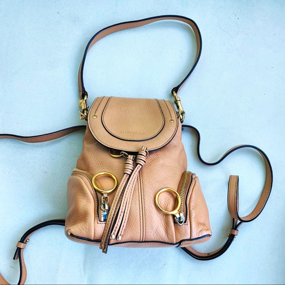 See By Chloe Nude Olga Backpack EUC - Picture 8 of 16